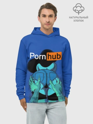 Худи мужской база хлопок / PORN HUB
