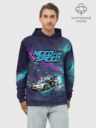 Худи мужской база хлопок / NFS BMW