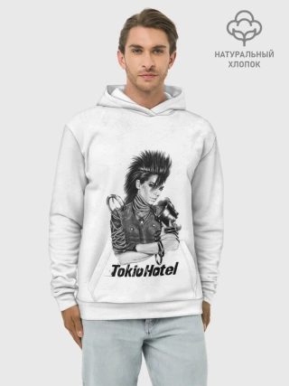 Худи мужской база хлопок / Tokio Hotel