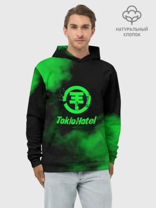 Худи мужской база хлопок / Tokio Hotel