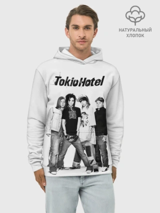 Худи мужской база хлопок / Tokio Hotel