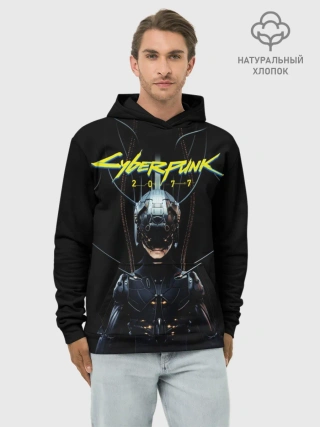 Худи мужской база хлопок / Cyberpunk 2077