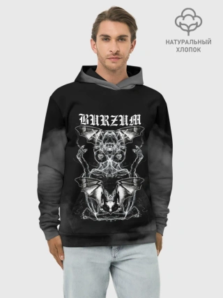 Худи мужской база хлопок / Burzum