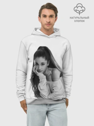 Худи мужской база хлопок / Ariana Grande