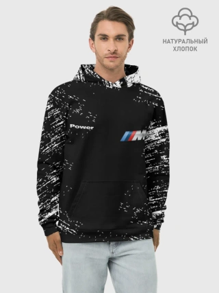 Худи мужской база хлопок / BMW