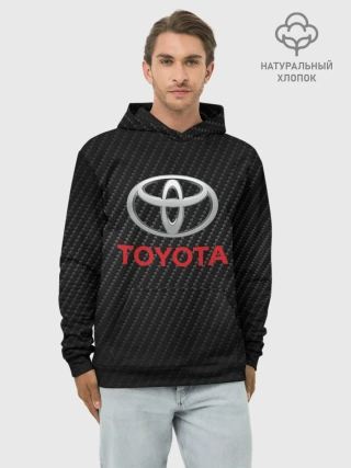 Худи мужской база хлопок / TOYOTA | ТОЁТА