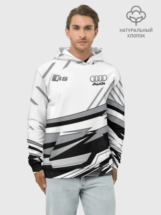 Худи мужской база хлопок / Audi RS
