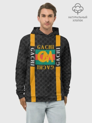 Худи мужской база хлопок / Gachi BRAND