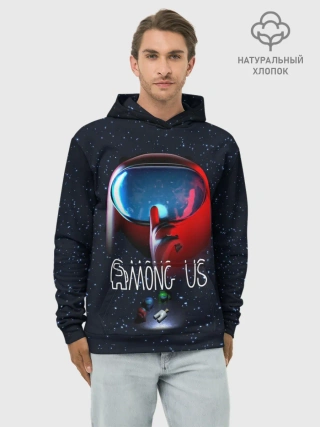 Худи мужской база хлопок / AMONG US