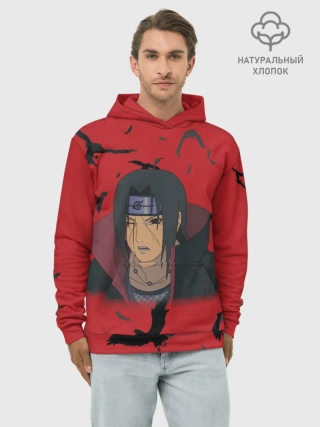 Худи мужской база хлопок / Uchiha | Hitachi