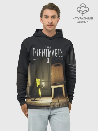 Худи мужской база хлопок / Little Nightmares 2