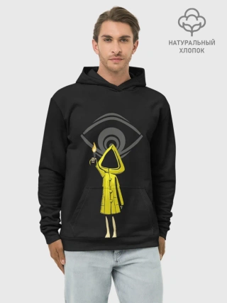 Худи мужской база хлопок / Little Nightmares 2