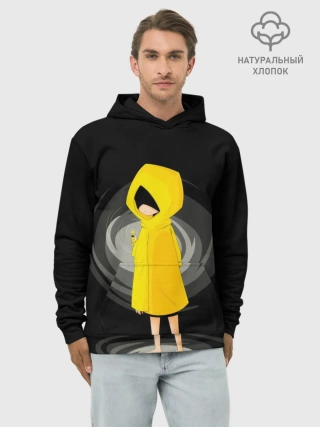 Худи мужской база хлопок / Little Nightmares с Зажигалкой