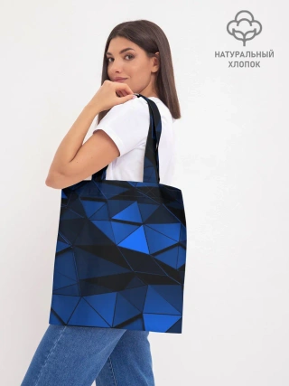 Шоппер база / Blue abstraction collection