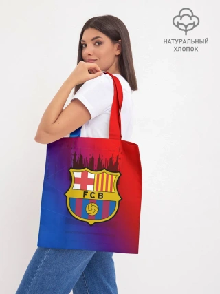 Шоппер база / FC Barcelona color sport
