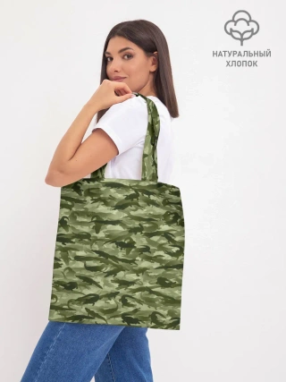 Шоппер база / Камуфляж с крокодилами