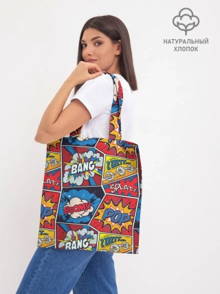 Шоппер база / Pop art pattern
