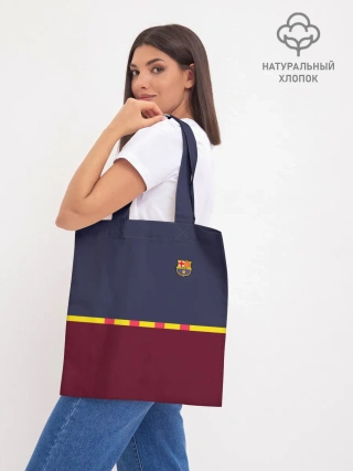 Шоппер база / FC Barcelona | Flag and team Logo