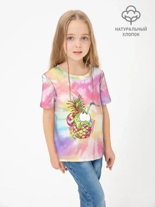 Детская футболка хлопок / Ам Ням TShirPineapple