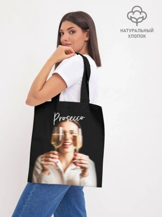 Шоппер базовый джинсовый / Prosecco Black