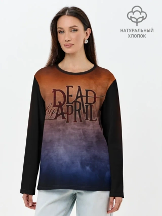 Лонгслив женский. Хлопок / Dead by April