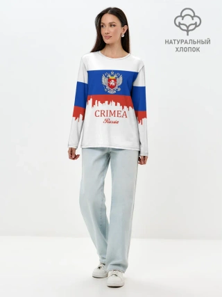 Лонгслив женский. Хлопок / Crimea