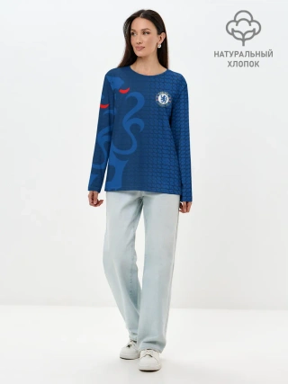 Лонгслив женский. Хлопок / CHELSEA SPORT