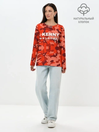 Лонгслив женский. Хлопок / Kenny