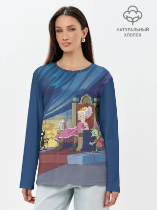 Лонгслив женский. Хлопок / Disenchantment