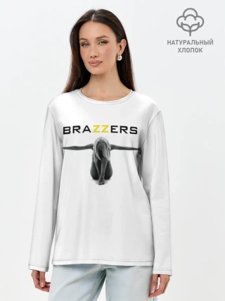Лонгслив женский. Хлопок / BRAZZERS