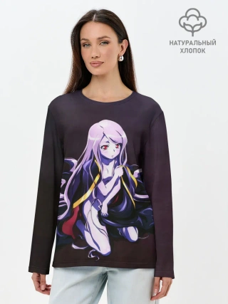 Лонгслив женский. Хлопок / Shalltear