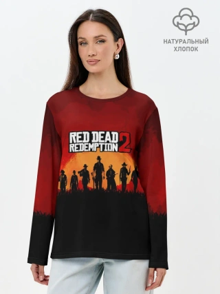 Лонгслив женский. Хлопок / RDR 2