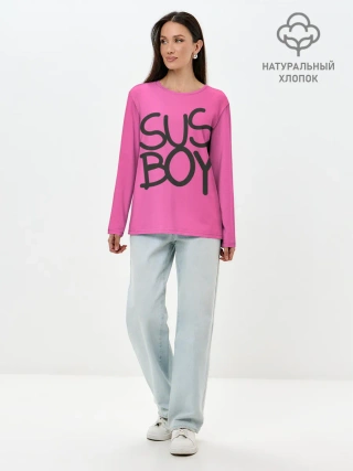 Лонгслив женский. Хлопок / Susboy