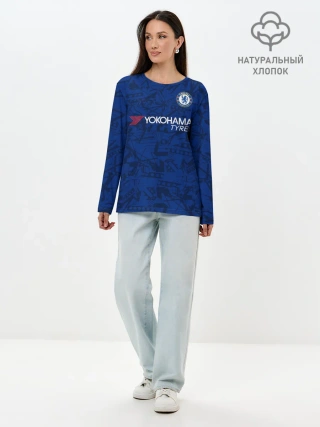 Лонгслив женский. Хлопок / Chelsea home 19-20