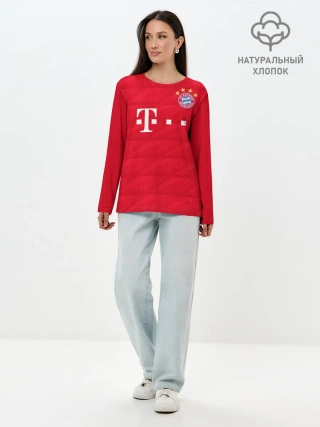 Лонгслив женский. Хлопок / Bayern home 19-20