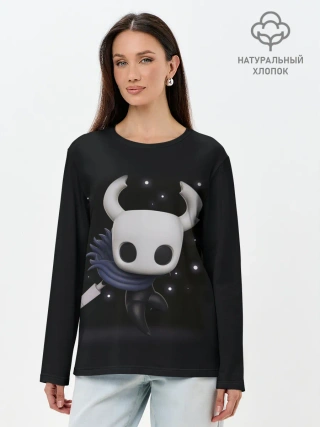 Лонгслив женский. Хлопок / Hollow Knight