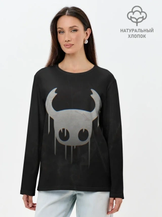Лонгслив женский. Хлопок / Hollow Knight