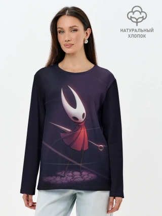 Лонгслив женский. Хлопок / Hollow Knight