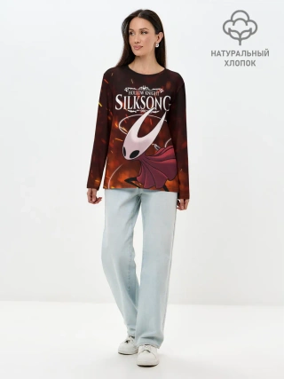 Лонгслив женский. Хлопок / Hollow Knight: SILKSONG
