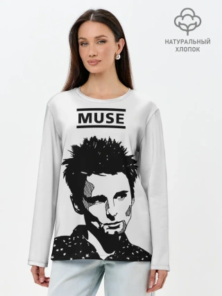 Лонгслив женский. Хлопок / Muse