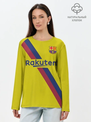 Лонгслив женский. Хлопок / De Jong away 19-20