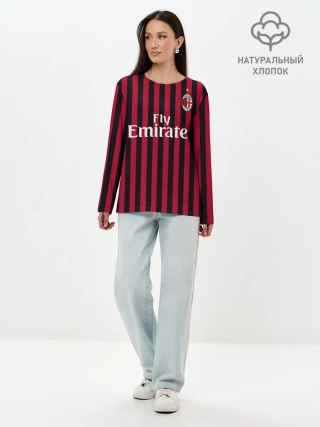 Лонгслив женский. Хлопок / Ibrahimovic home 19-20