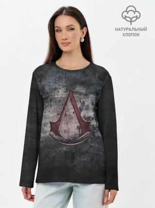 Лонгслив женский. Хлопок / ASSASSINS CREED