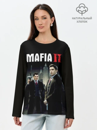 Лонгслив женский. Хлопок / Mafia II:Definitive Edition