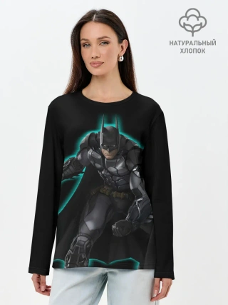 Лонгслив женский. Хлопок / Batman: Arkham Knight