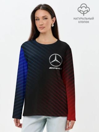 Лонгслив женский. Хлопок / MERCEDES / МЕРСЕДЕС