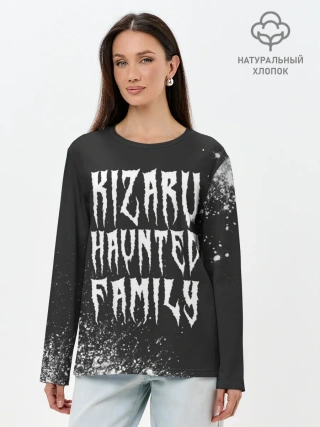 Лонгслив женский. Хлопок / KIZARU / КИЗАРУ