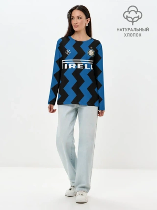 Лонгслив женский. Хлопок / Inter | Home Jersey