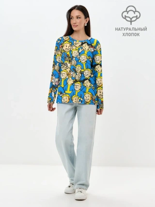 Лонгслив женский. Хлопок / FALLOUT