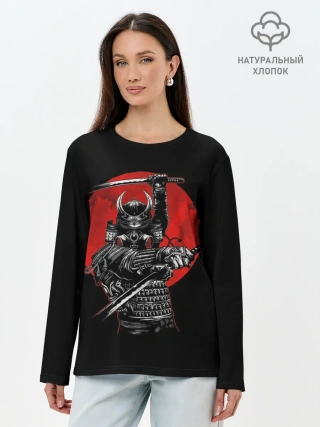 Лонгслив женский. Хлопок / Samurai